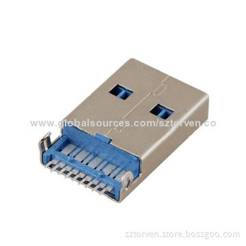 USB 3.0 Connector, Male SMD Type